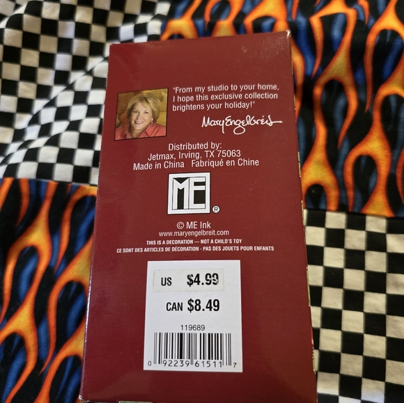mary engelbreit Christmas ornament, snowman - Picture 7 of 8